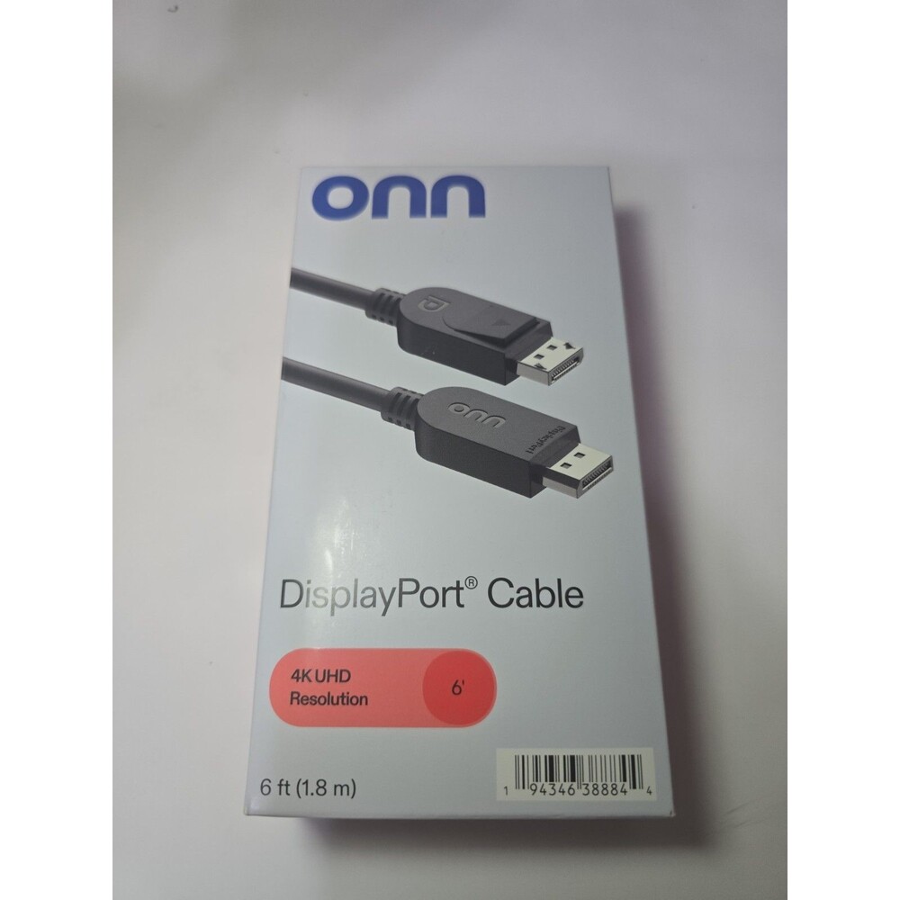 onn. 6' USBC to HDMI Male Connector Cable, Black, 1Piece Per Pack